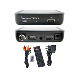 Цифровой ресивер SELENGA T20DI (пластик, клавиши, кабель, большой ПДУ) - фото 4594